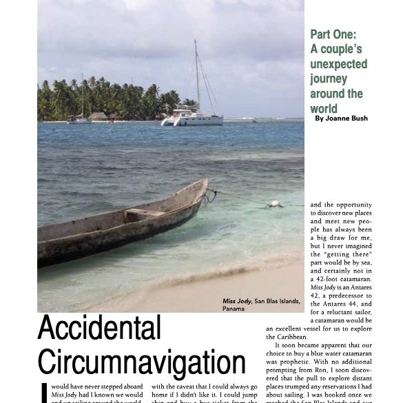 Living aboard an Antares catamaran